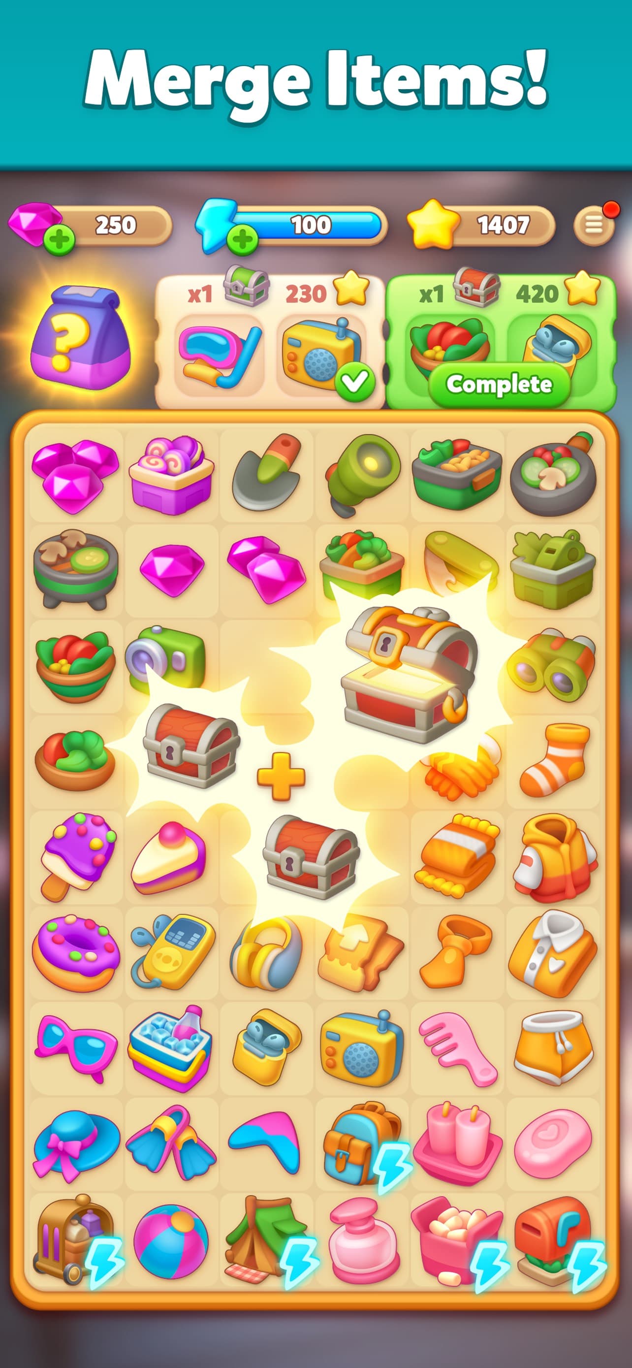 World Tour Merge・Travel Game screenshot 1 - screenshot