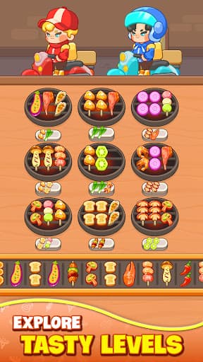 BBQ Skewer Sort: Food Lover screenshot 18 - screenshot