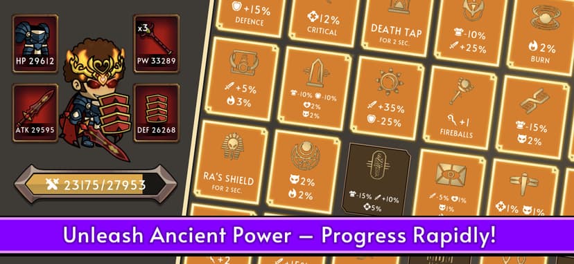 Knight Hero 2 Revenge idle RPG screenshot 5 - screenshot