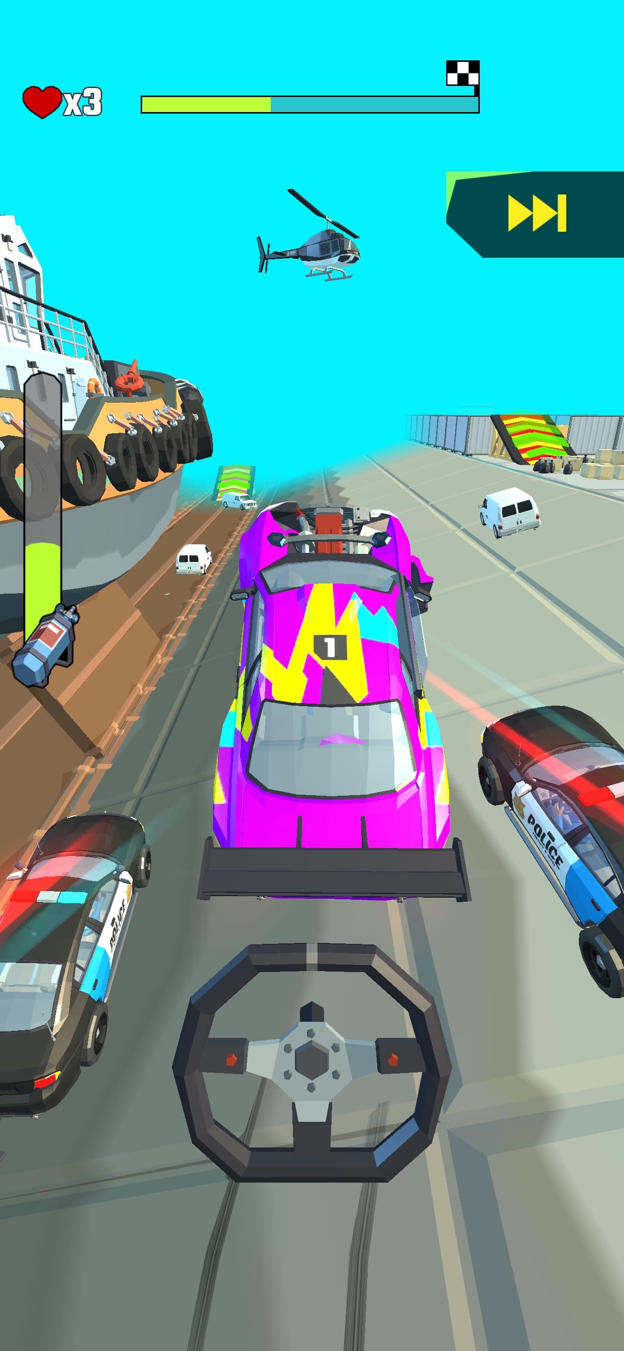 Crazy Rush 3D - Police Chase screenshot 5 - screenshot