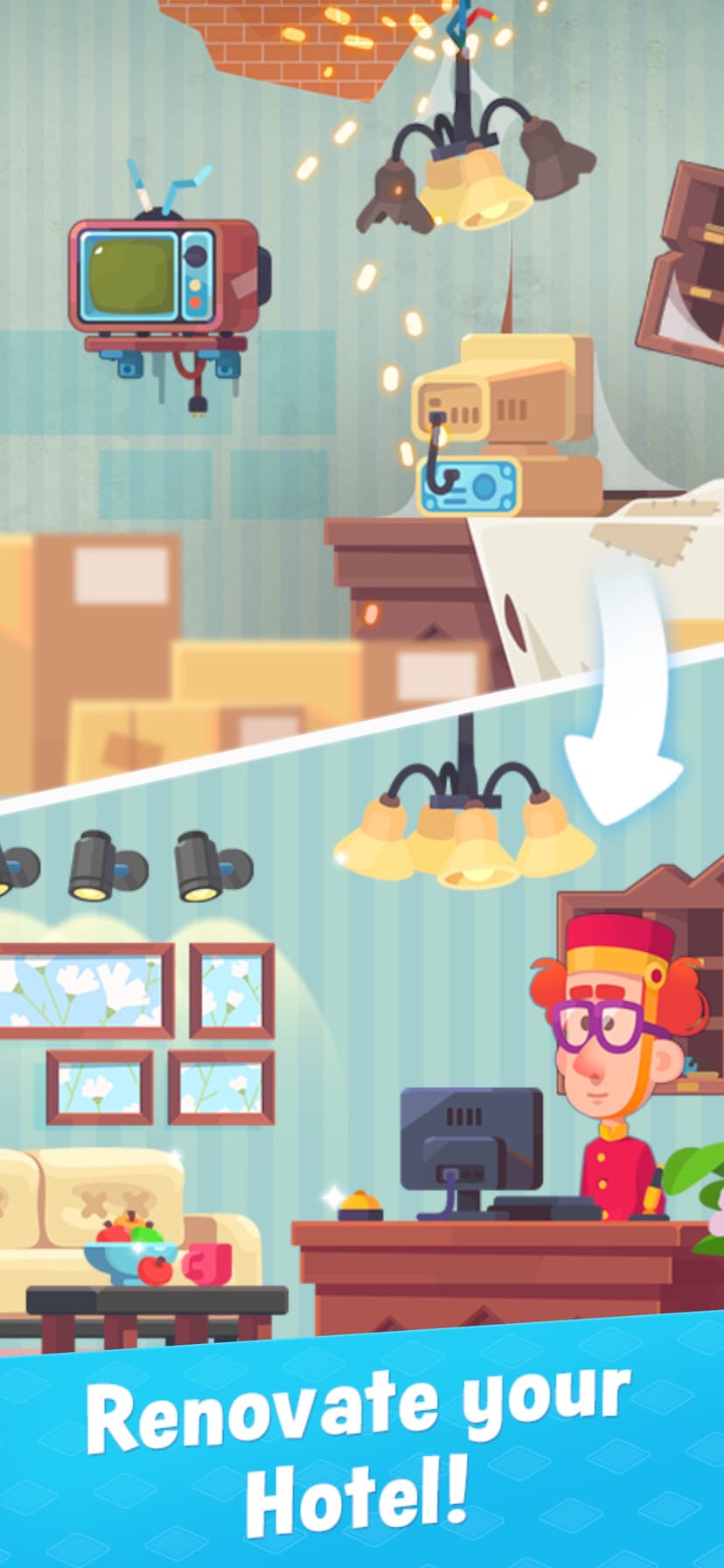 Hotel Rush: Merge Story screenshot 4 - screenshot