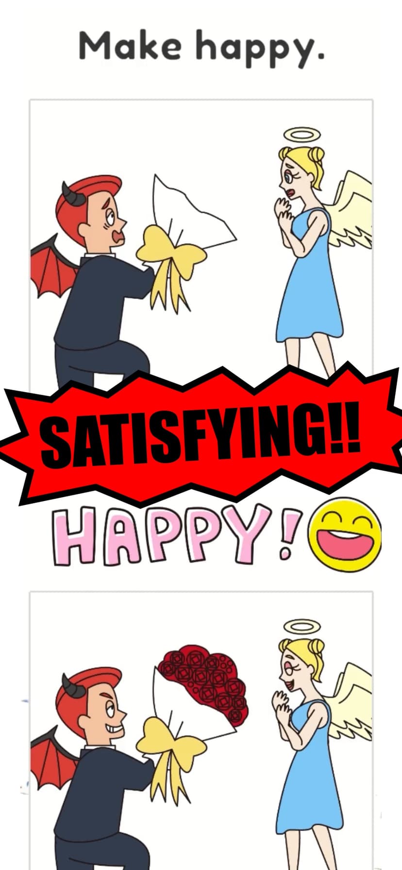 Draw Happy Angel : Puzzle Game screenshot 3 - screenshot
