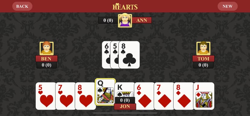 Hearts ∙ screenshot 1 - screenshot