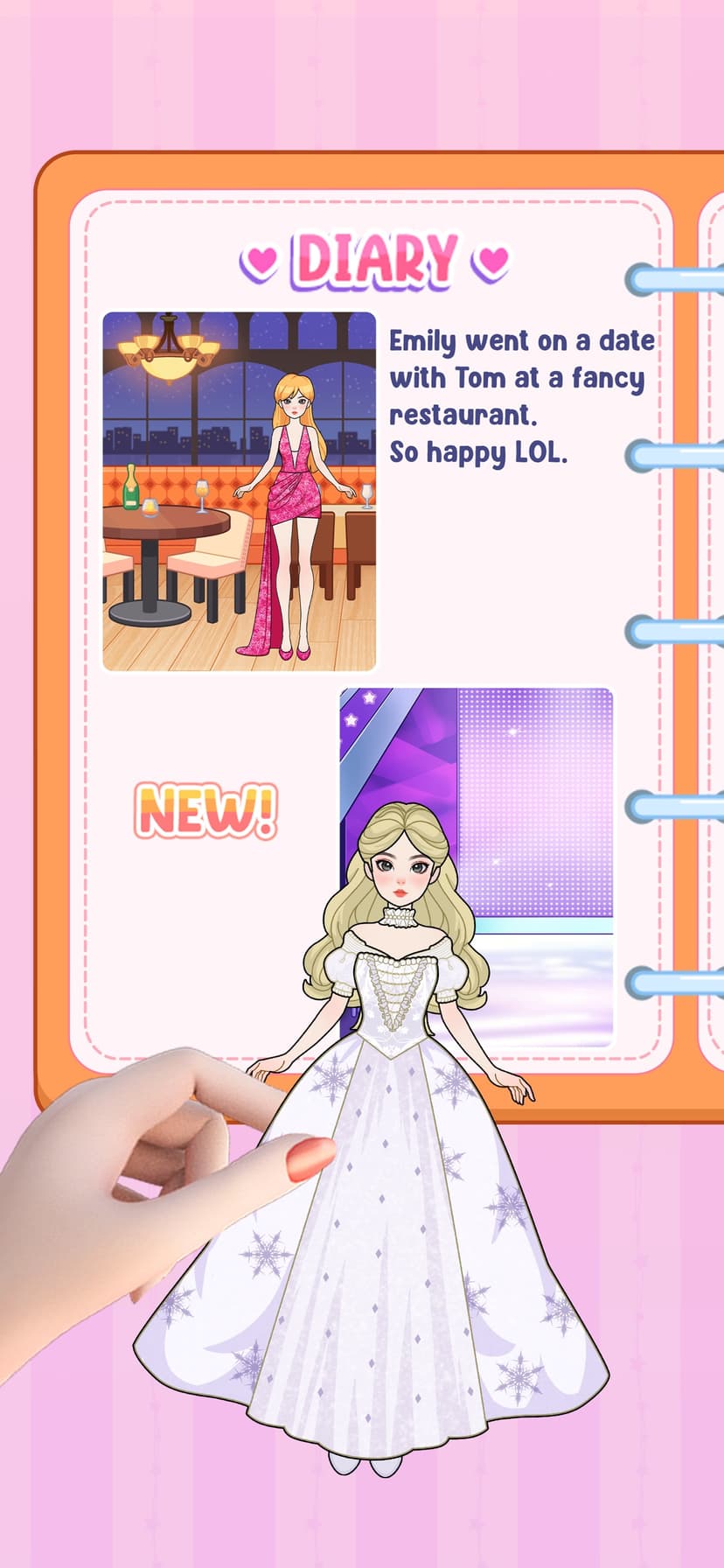Paper Doll Diary: Dress Up DIY screenshot 6 - screenshot