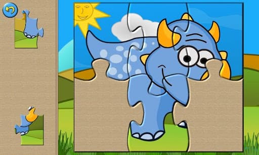 Dino Puzzle Kids Dinosaur Game screenshot 1 - screenshot