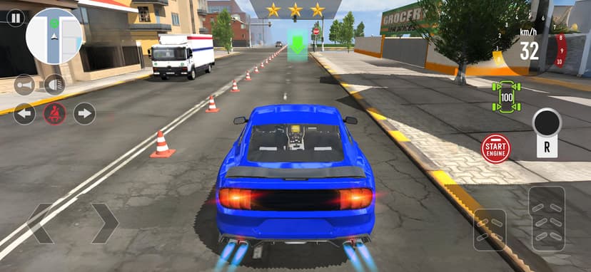 Real Car Driving: School Game screenshot 1 - screenshot