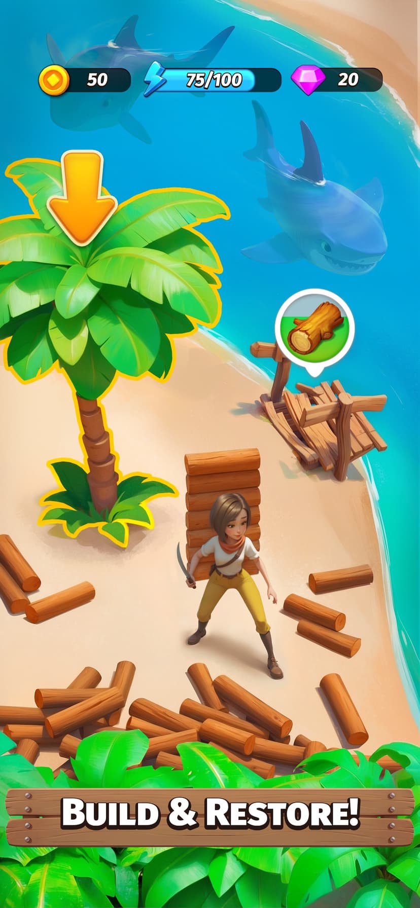 Legendale: Adventure Island screenshot 2 - screenshot