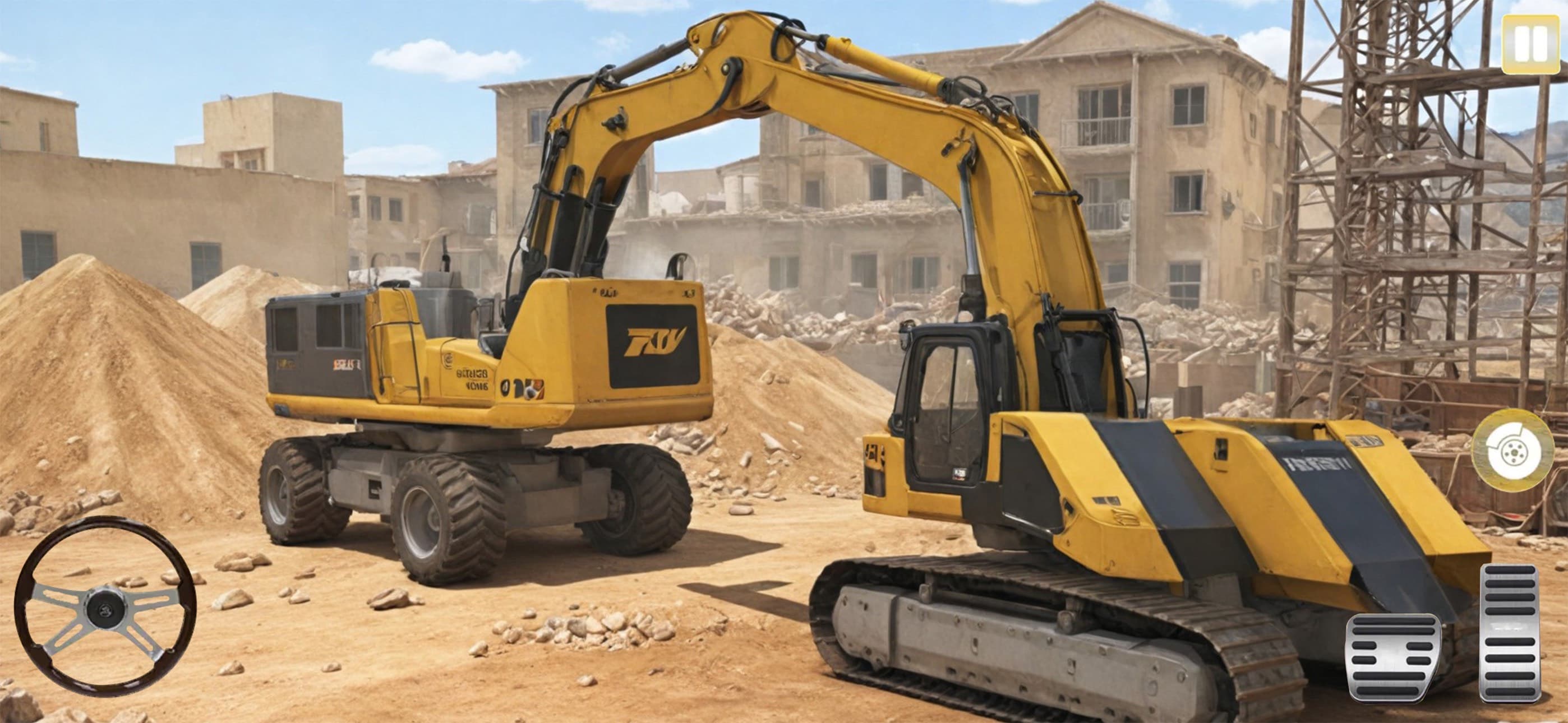 Construction city Excavator 3d screenshot 4 - screenshot