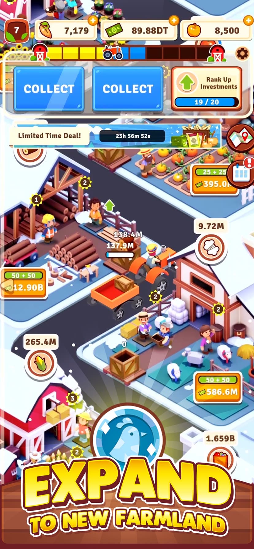 Farm Idle: Moo Tycoon screenshot 3 - screenshot