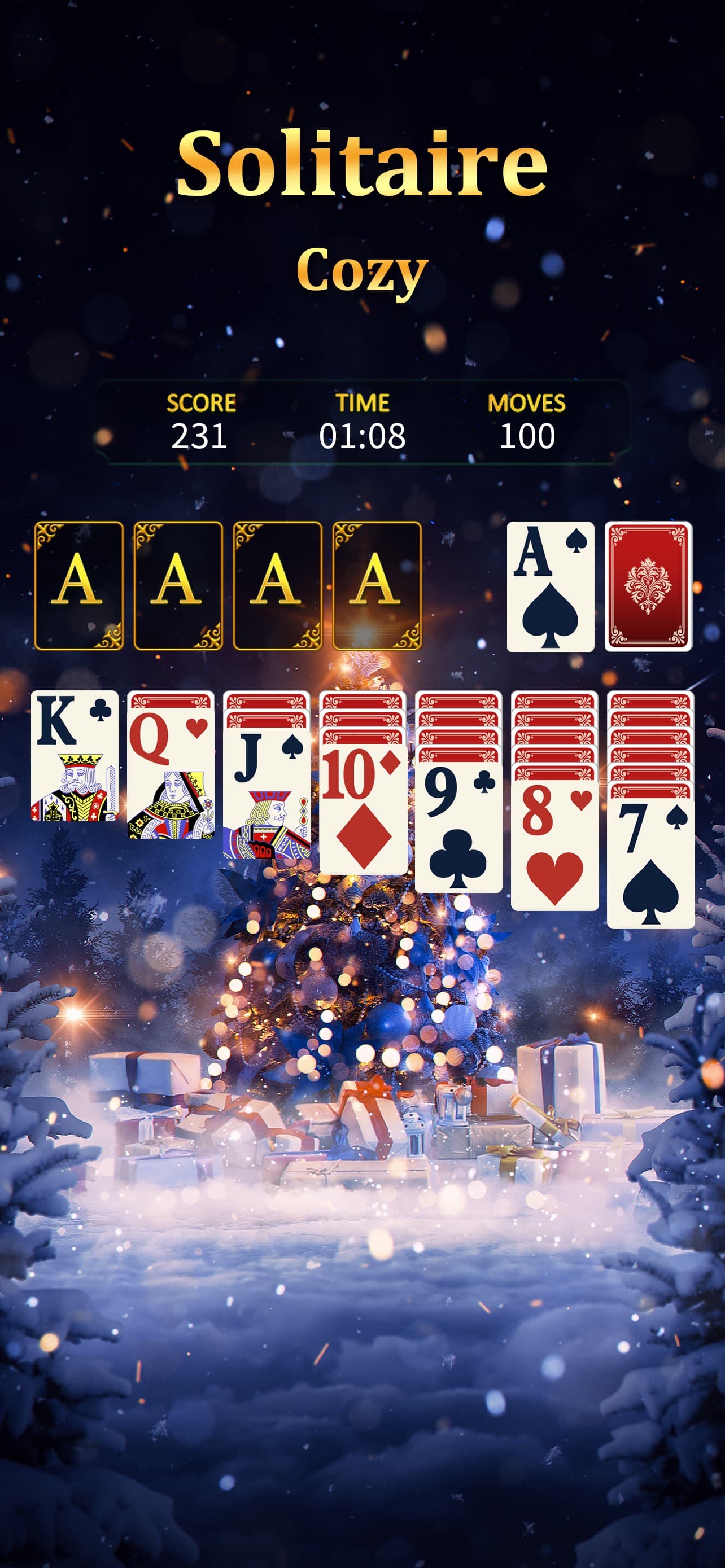 Solitaire Cozy - Big Card screenshot 1 - screenshot