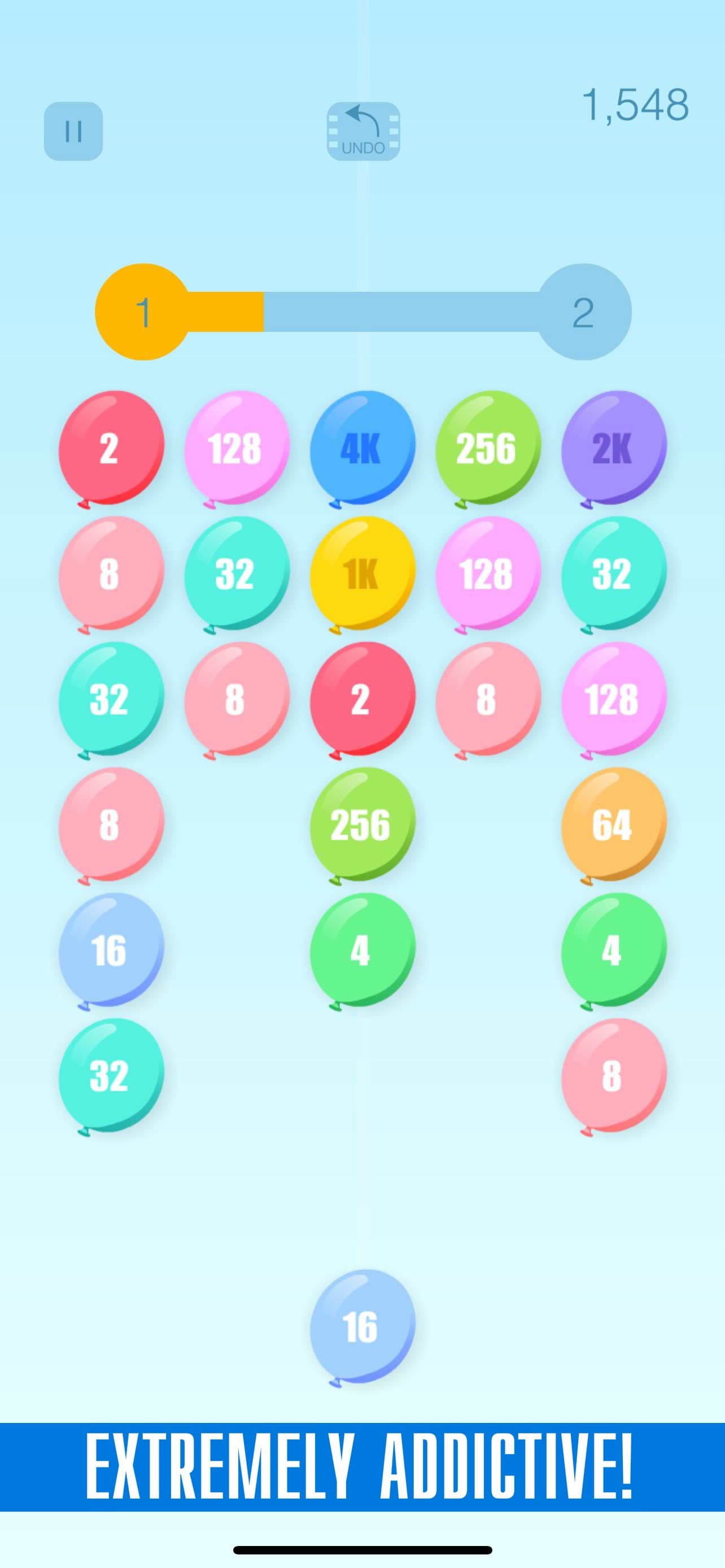 Merge Bubbles 2K screenshot 1 - screenshot