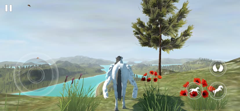Flying Unicorn Simulator 2024 screenshot 5 - screenshot