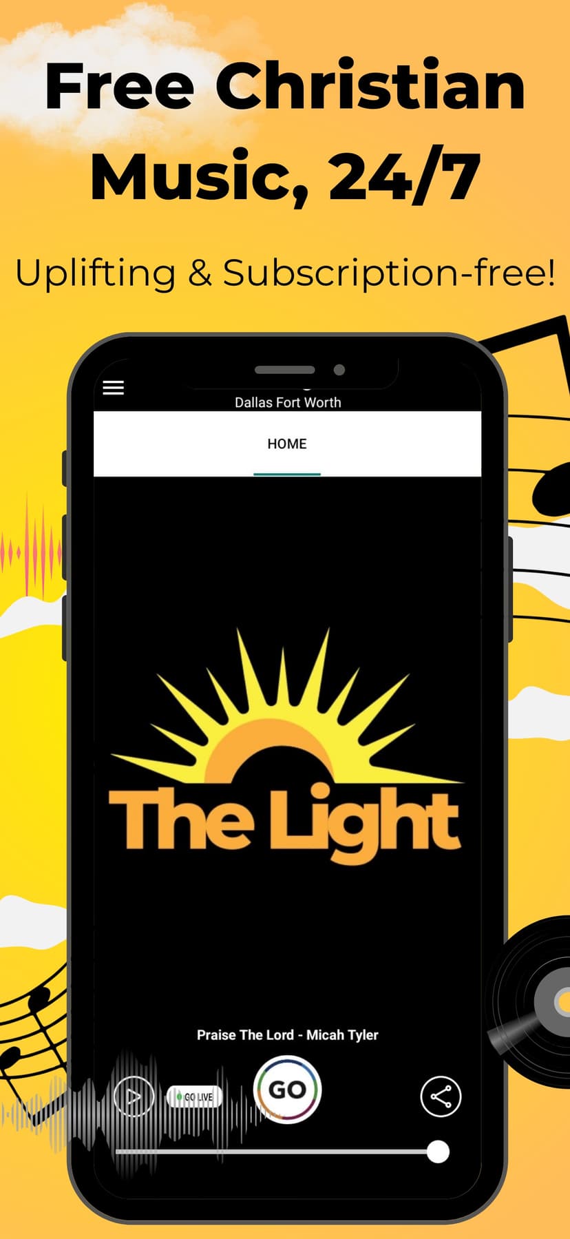 The Light DFW: Christian Music screenshot 1 - screenshot