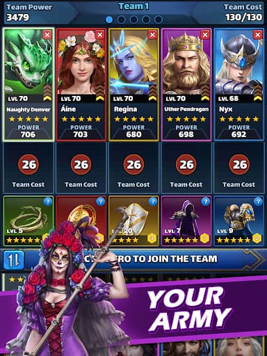 MythWars & Puzzles: RPG Match3 screenshot 13 - screenshot
