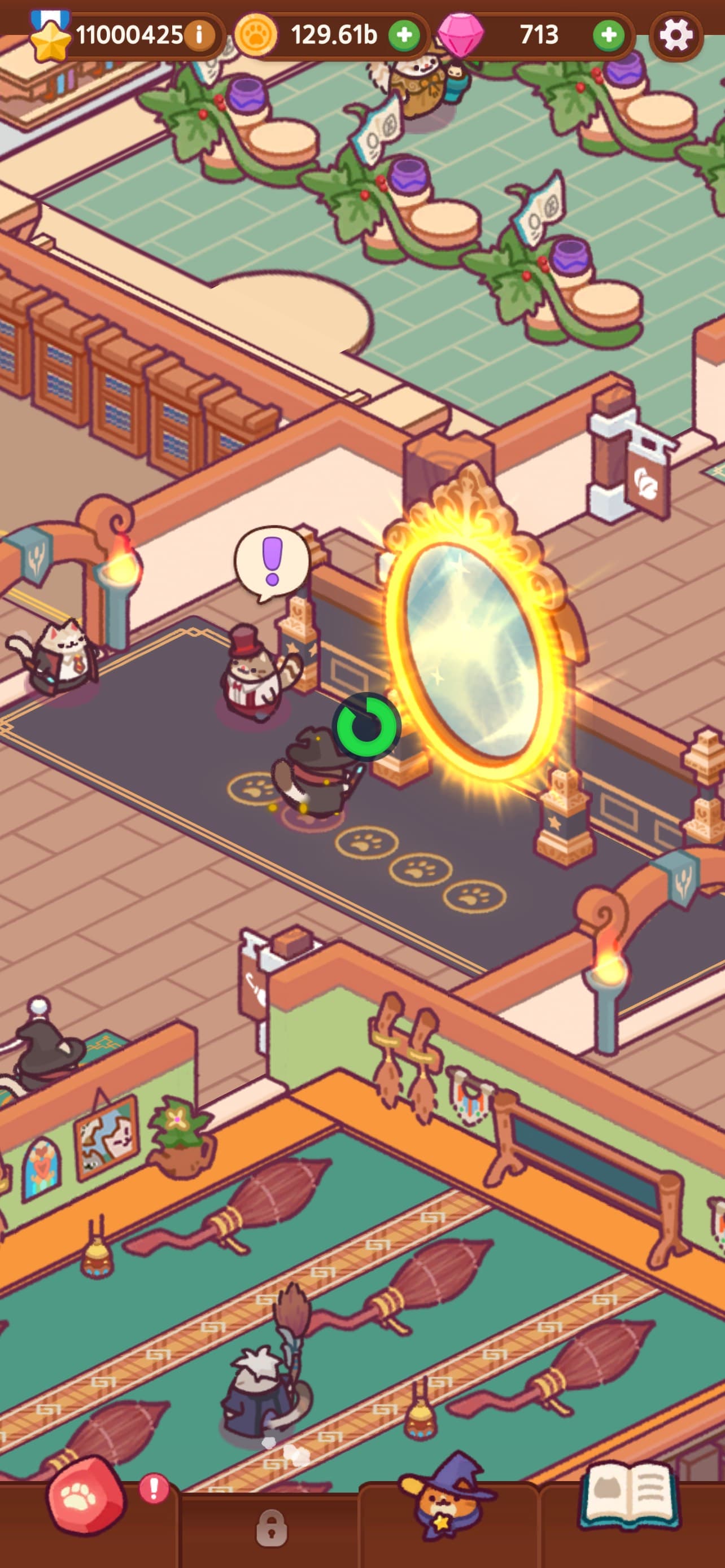 Cat Magic School : Cute Tycoon screenshot 4 - screenshot