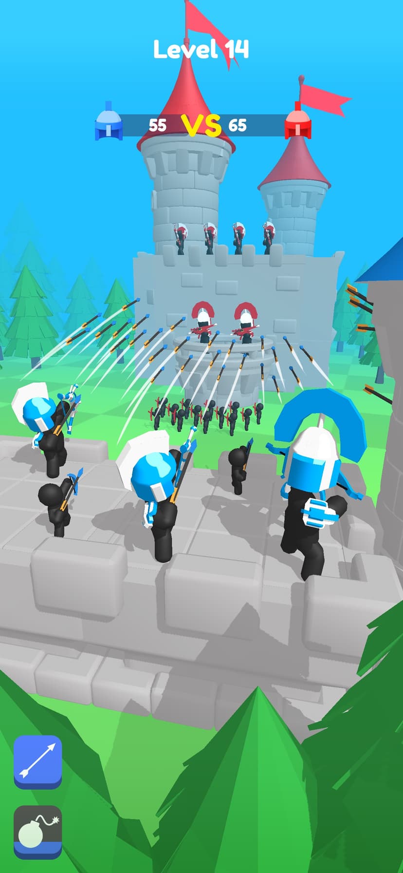 Merge Archers: Arrow Game screenshot 4 - screenshot