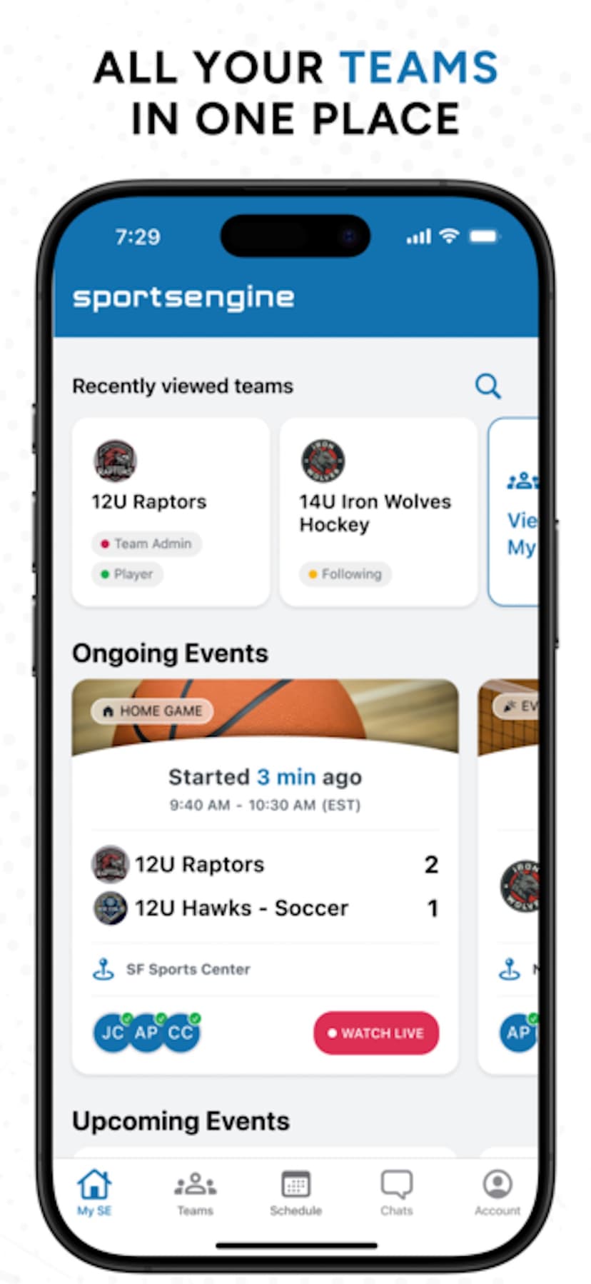 SportsEngine - Team management screenshot 2 - screenshot