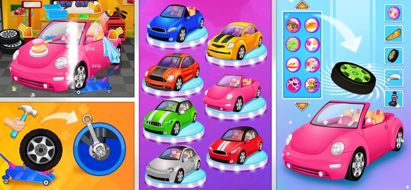Super car wash game & mechanic screenshot 2 - screenshot