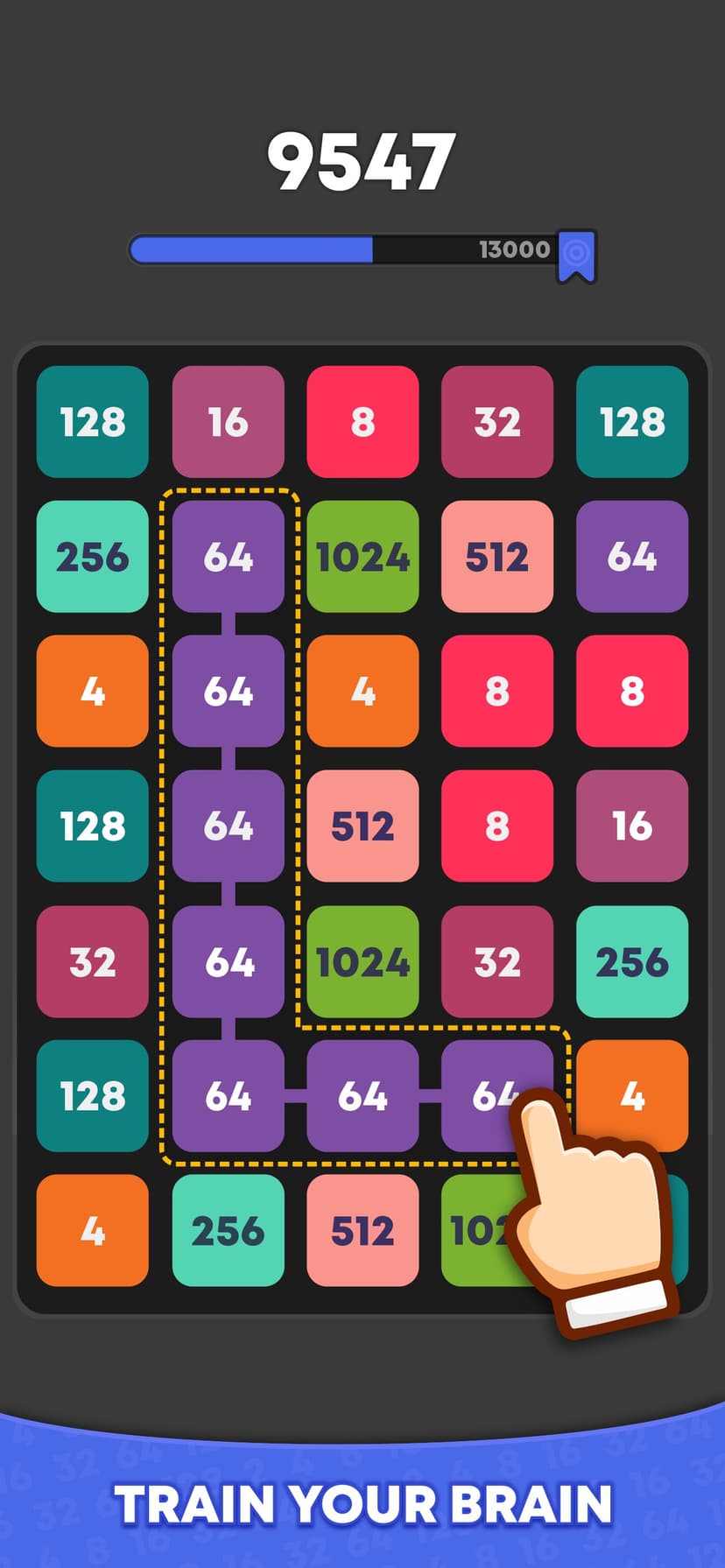 Number Match: 2048 Puzzle screenshot 3 - screenshot