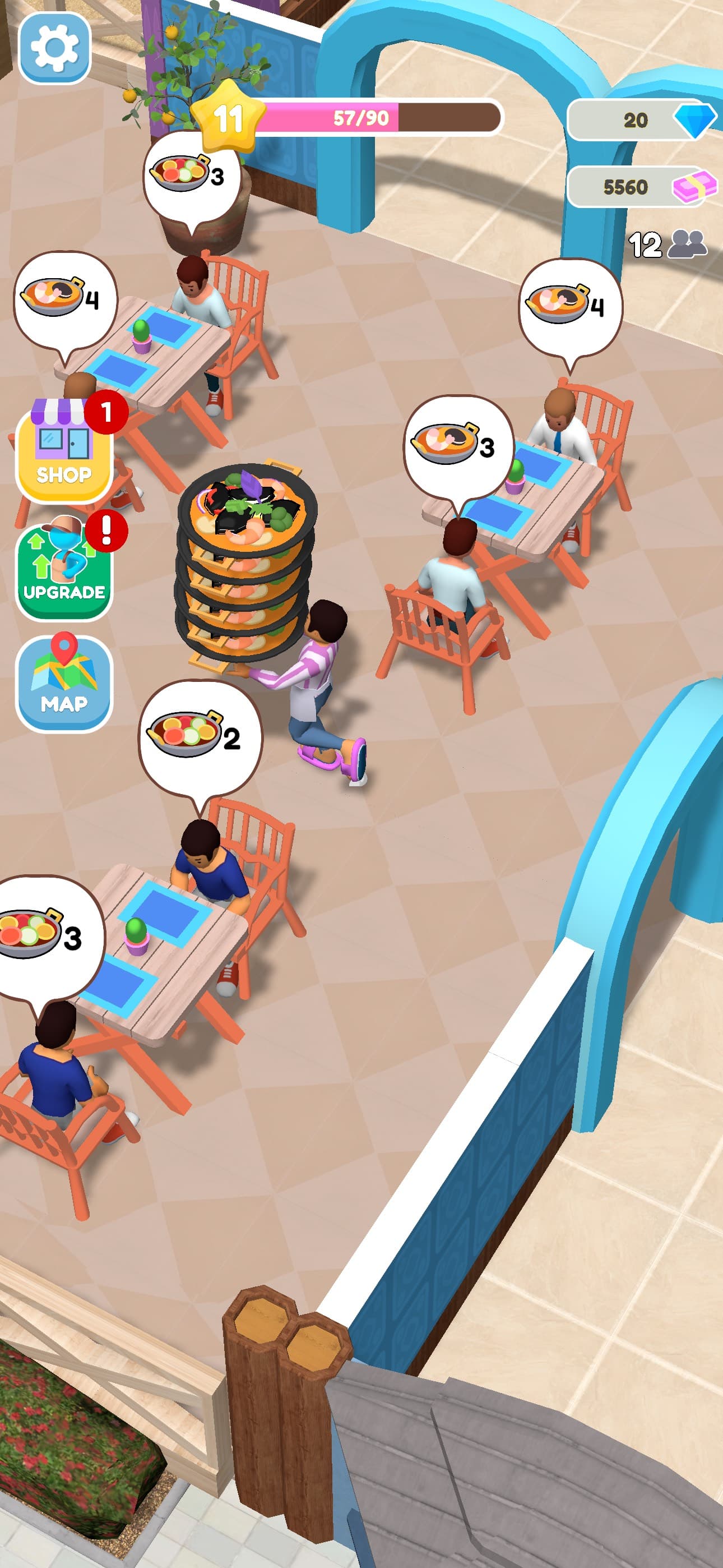 Conveyor Rush: Idle Food Games screenshot 2 - screenshot