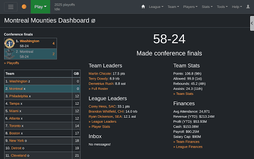 Basketball GM screenshot 7 - screenshot