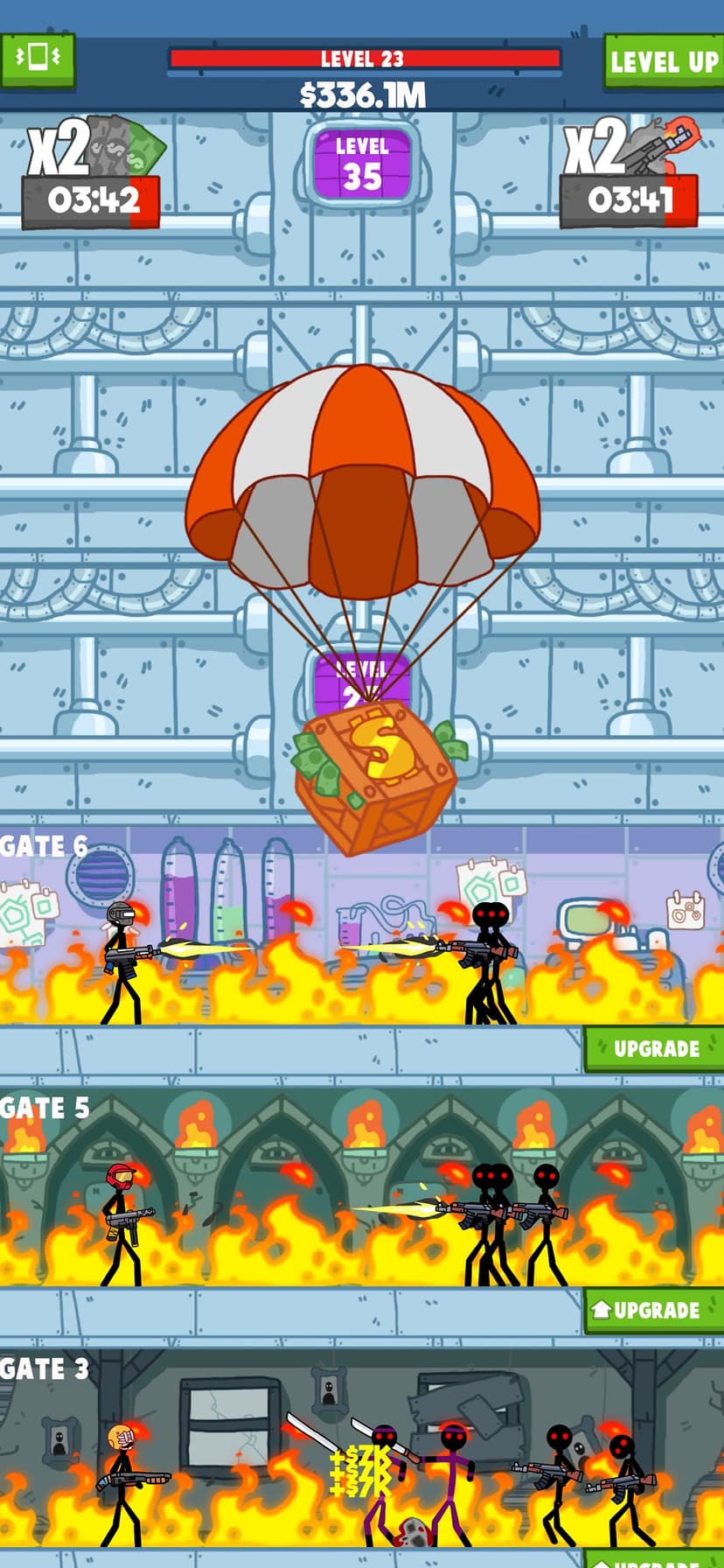 Idle Stickman screenshot 3 - screenshot