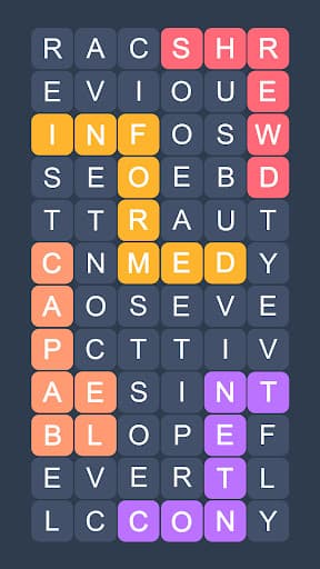 Fillwords: Word Search Puzzles screenshot 2 - screenshot