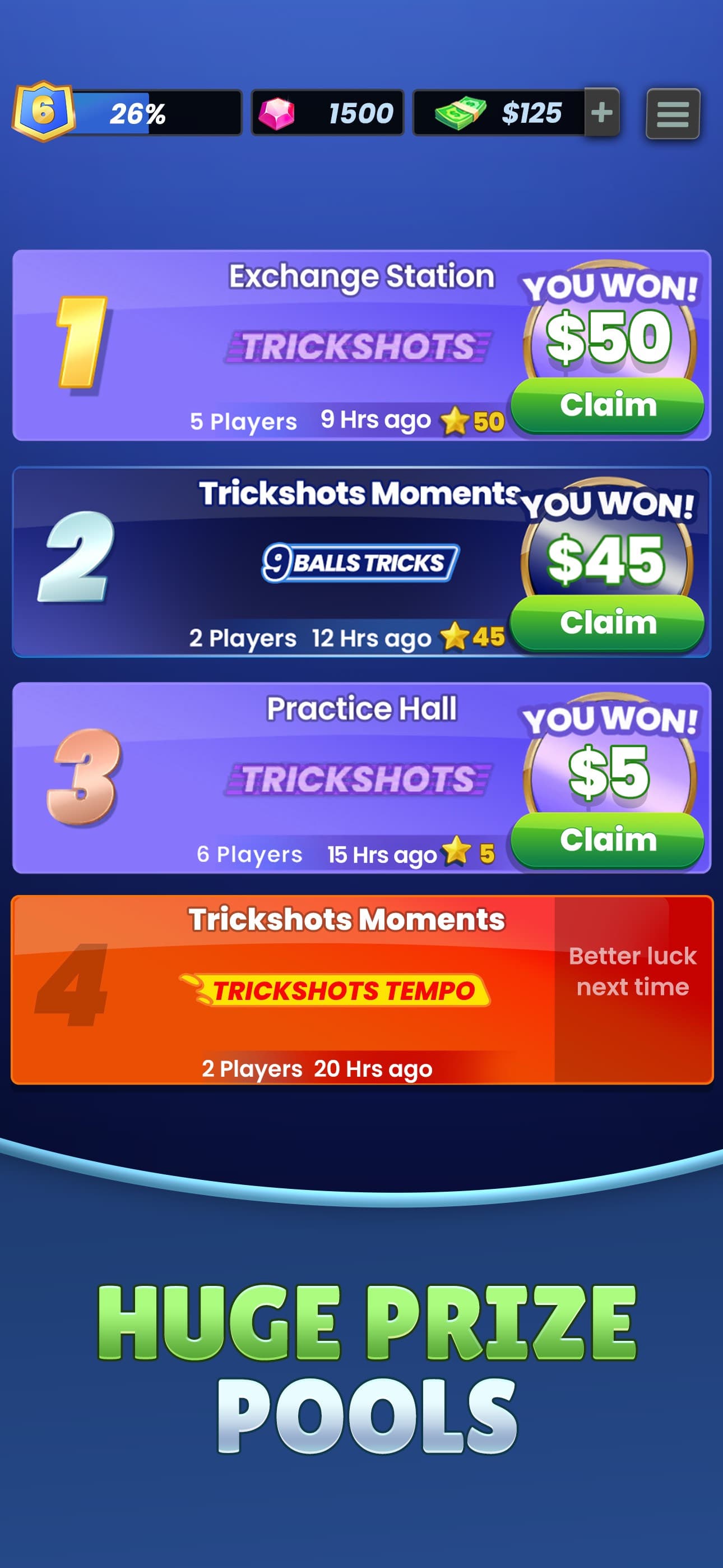 Pool Stars - Live Cash Game screenshot 5 - screenshot