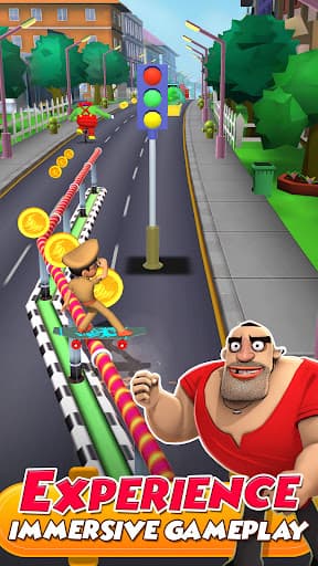 Little Singham Super Skater screenshot 3 - screenshot
