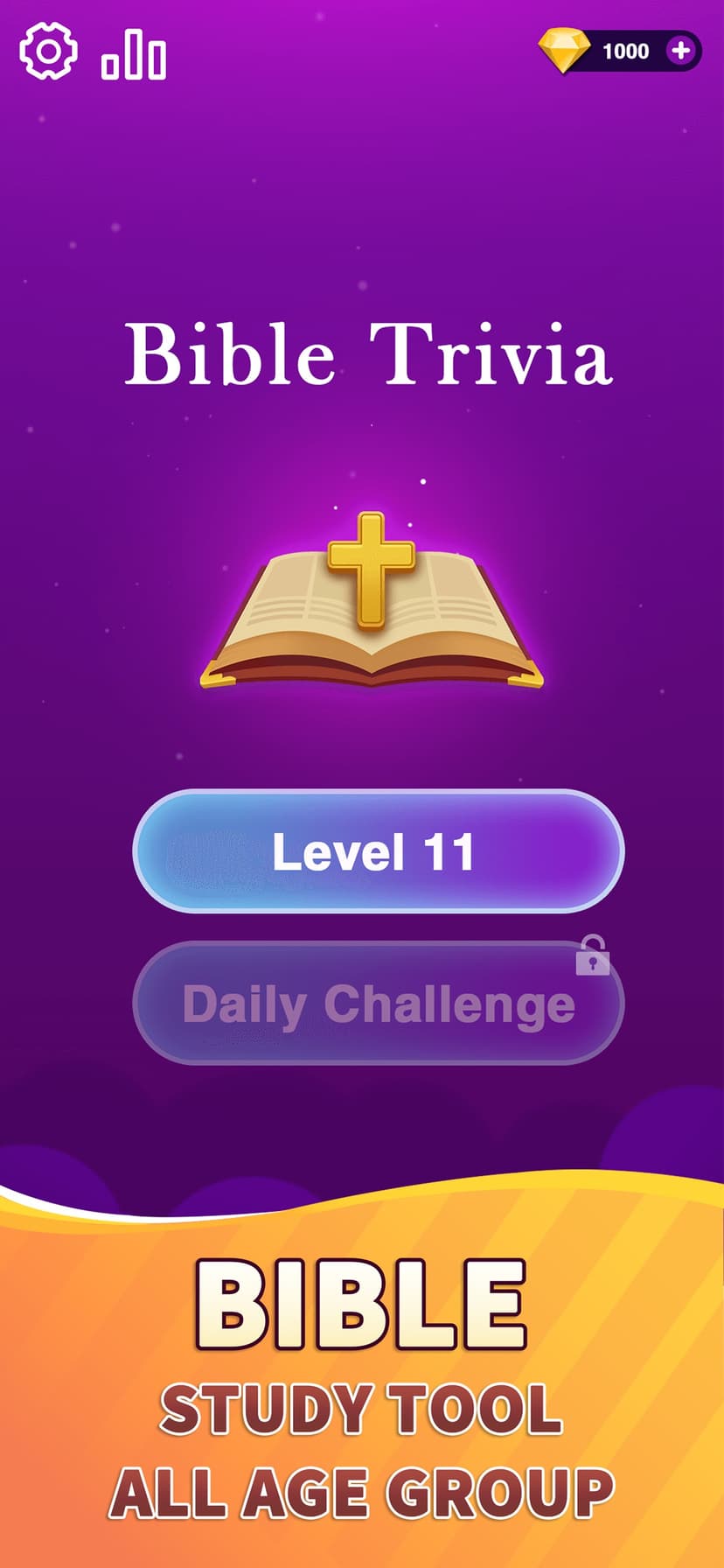 Bible Trivia - Bible Quiz Game screenshot 1 - screenshot