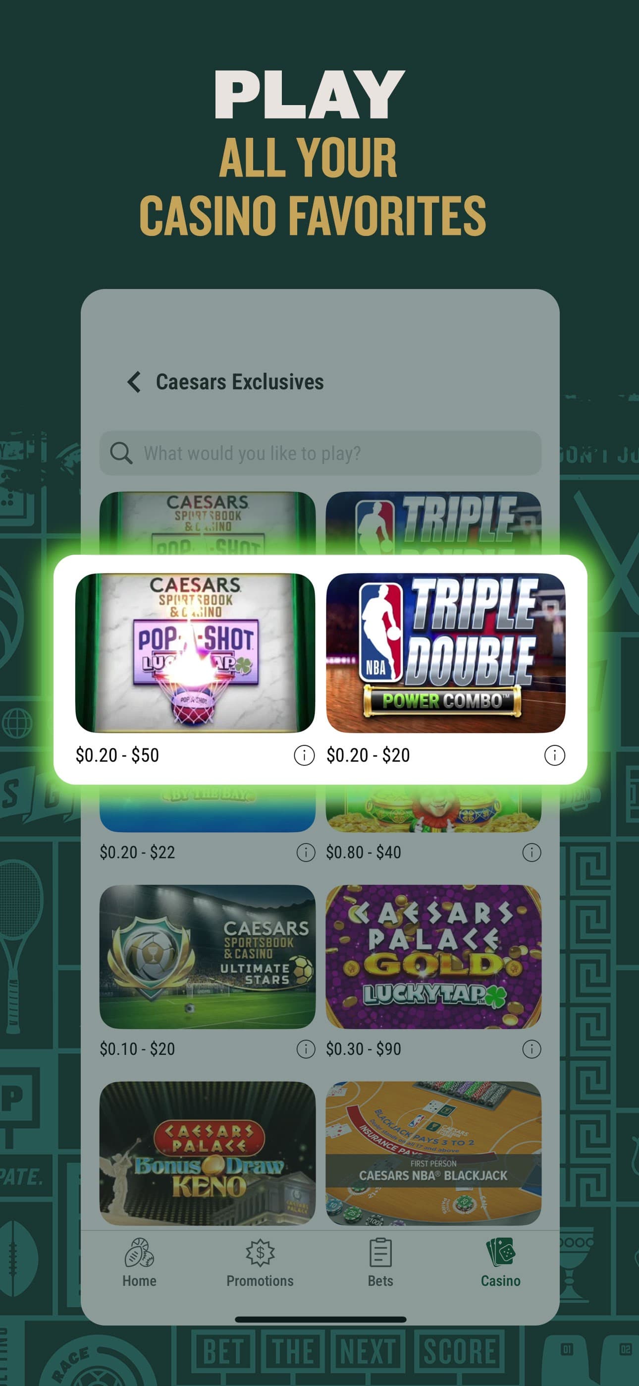 Caesars Sportsbook & Casino screenshot 6 - screenshot