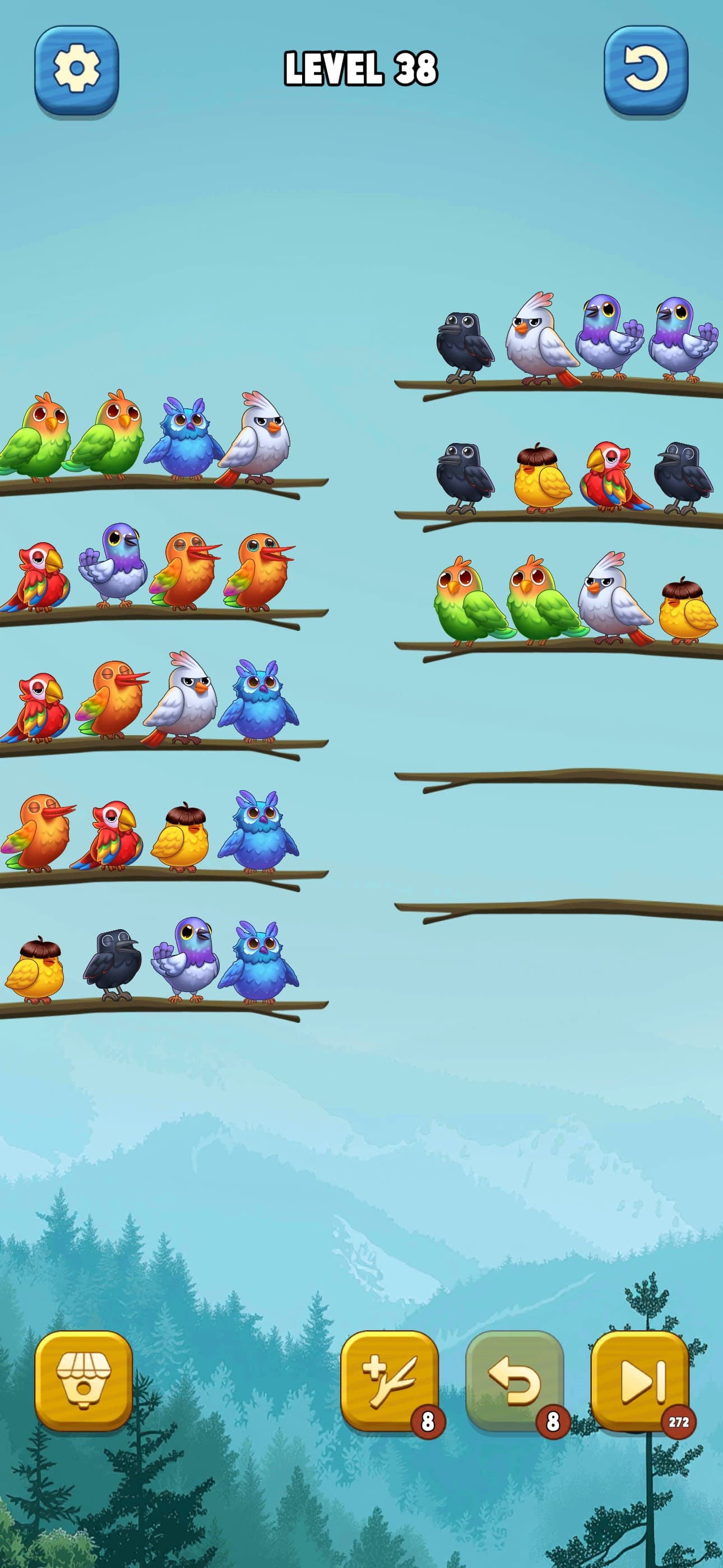 Jungle Bird Sort screenshot 4 - screenshot