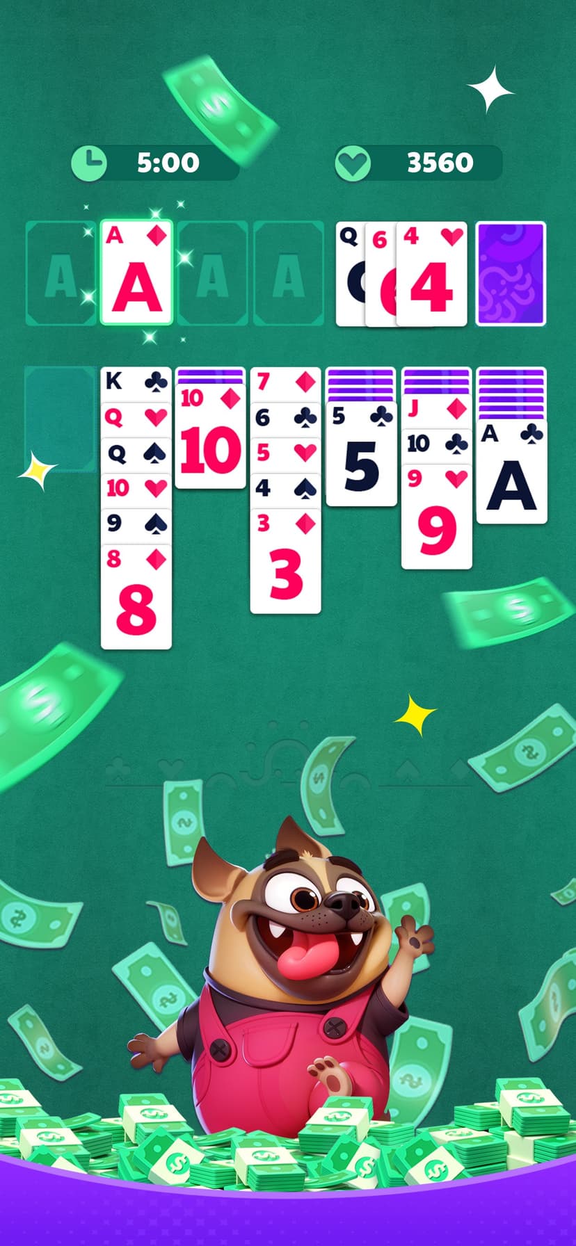 Solitaire Slam: Win Real Cash screenshot 1 - screenshot