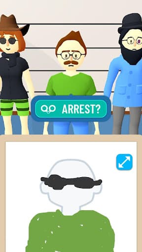 Line Up: Draw the Criminal screenshot 4 - screenshot