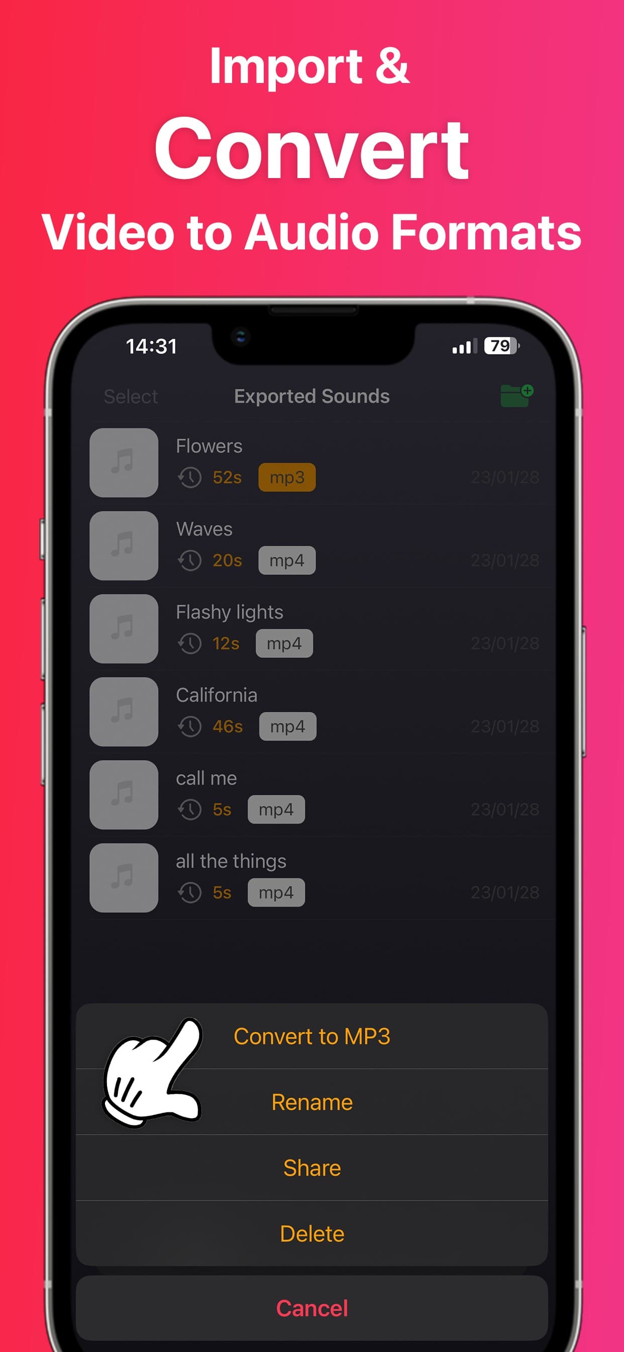 Ringtone Maker & MP3 Converter screenshot 3 - screenshot