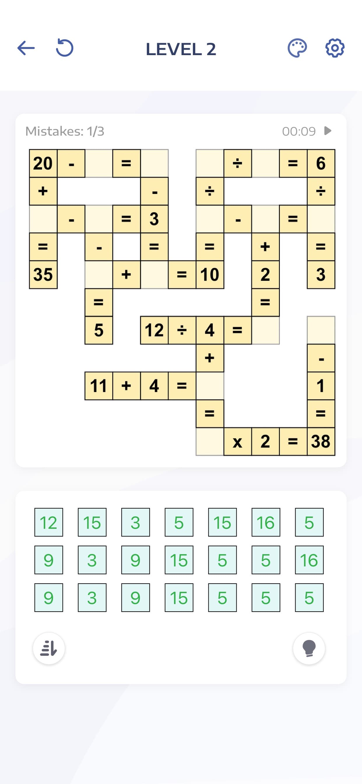 Math Puzzle Games - Crossmath® screenshot 7 - screenshot