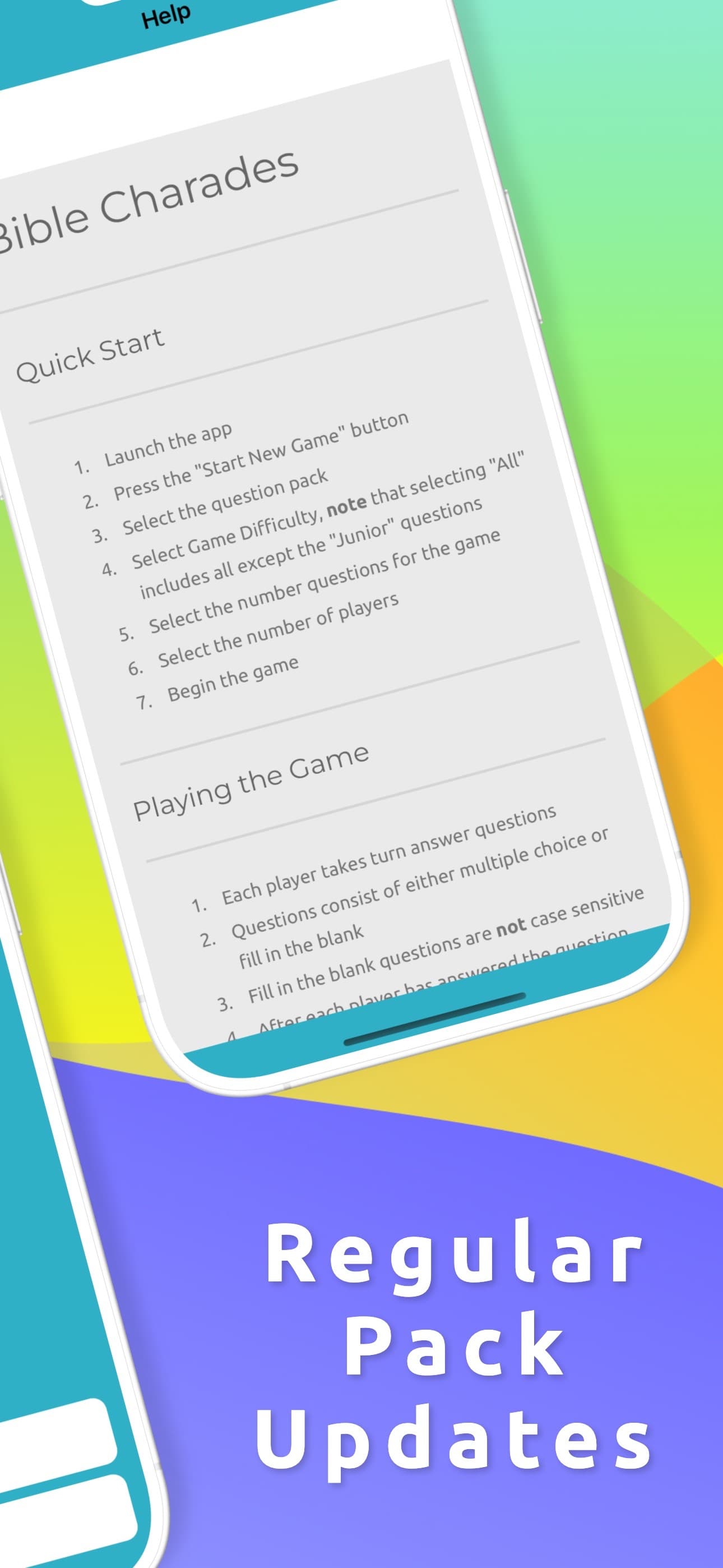 Bible Charades - Heads Up Game screenshot 5 - screenshot