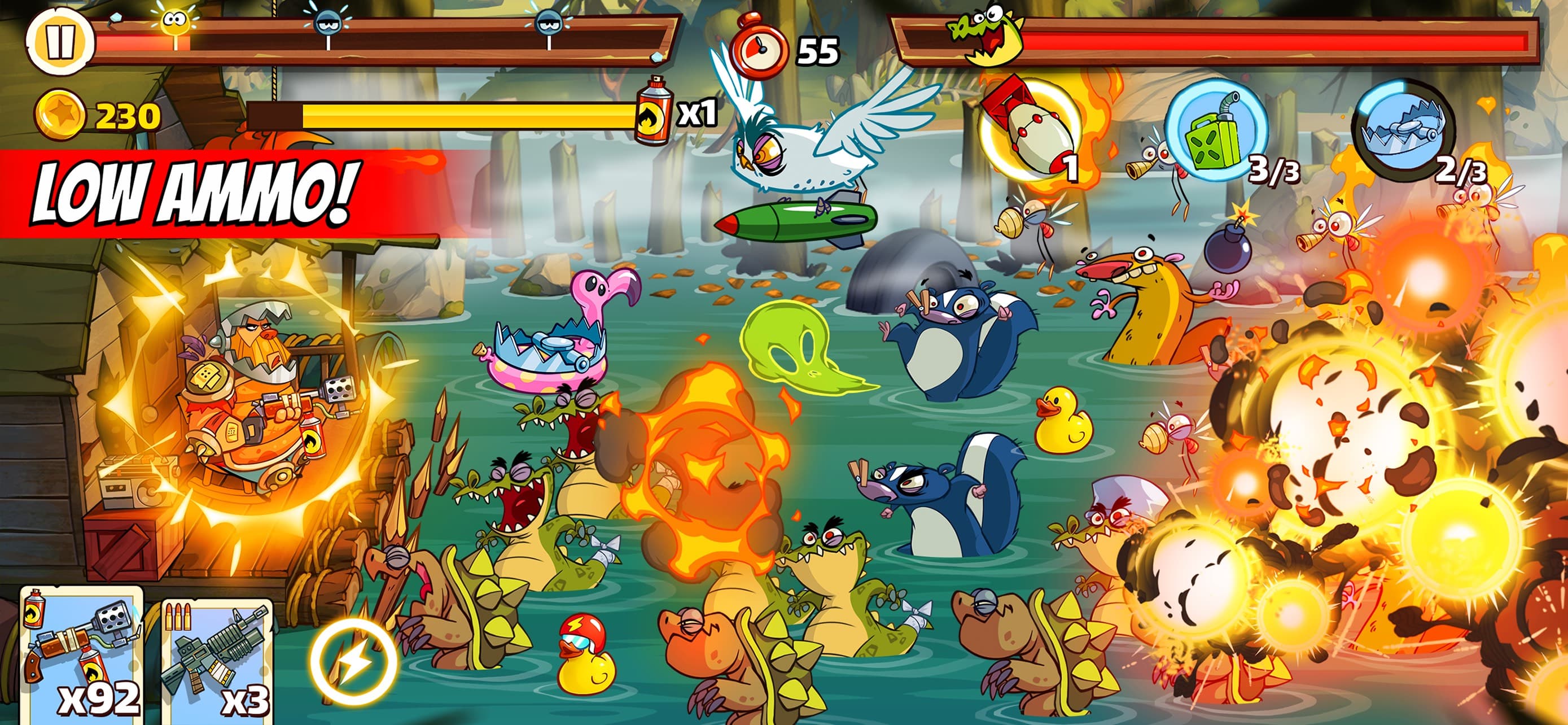Swamp Attack 2 screenshot 1 - screenshot