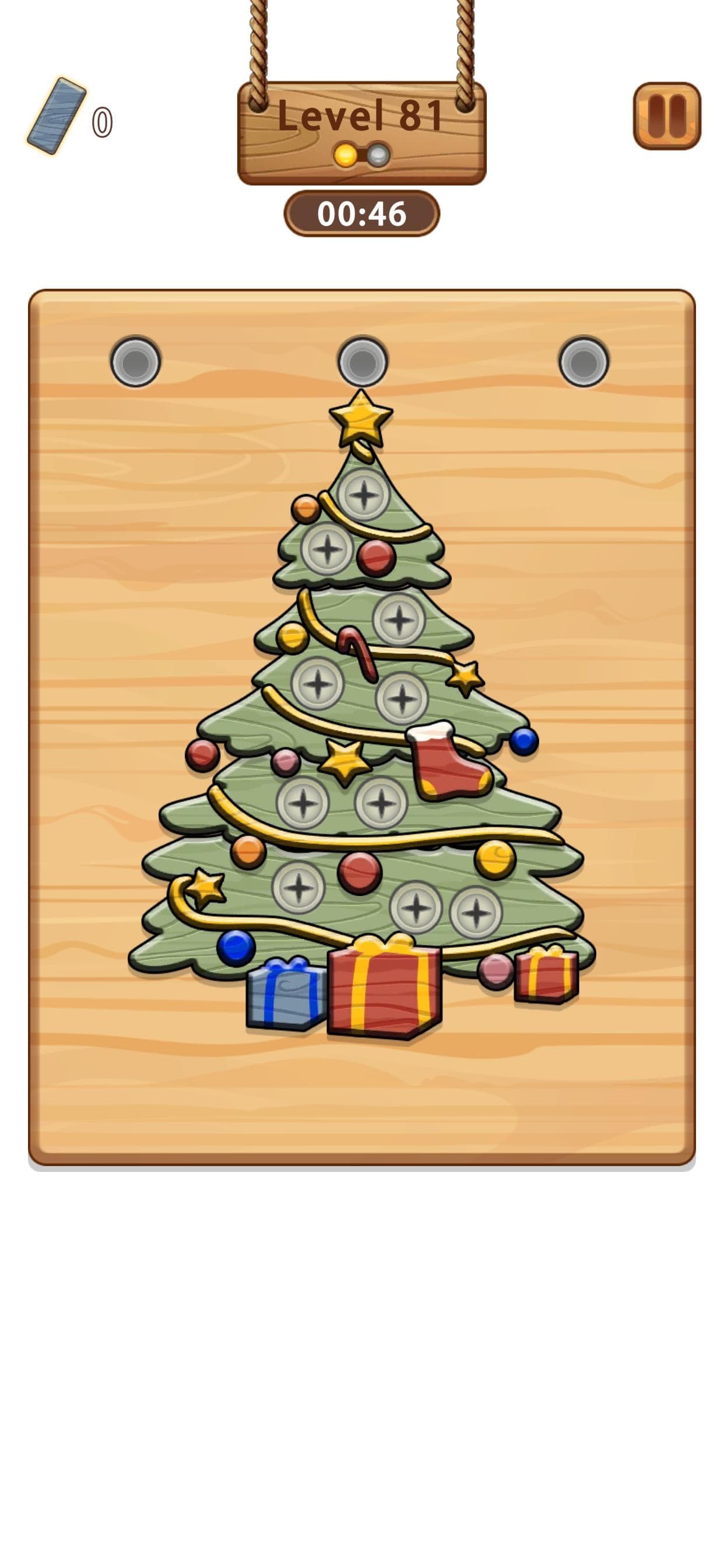 Wood Nuts & Screw Puzzle screenshot 2 - screenshot