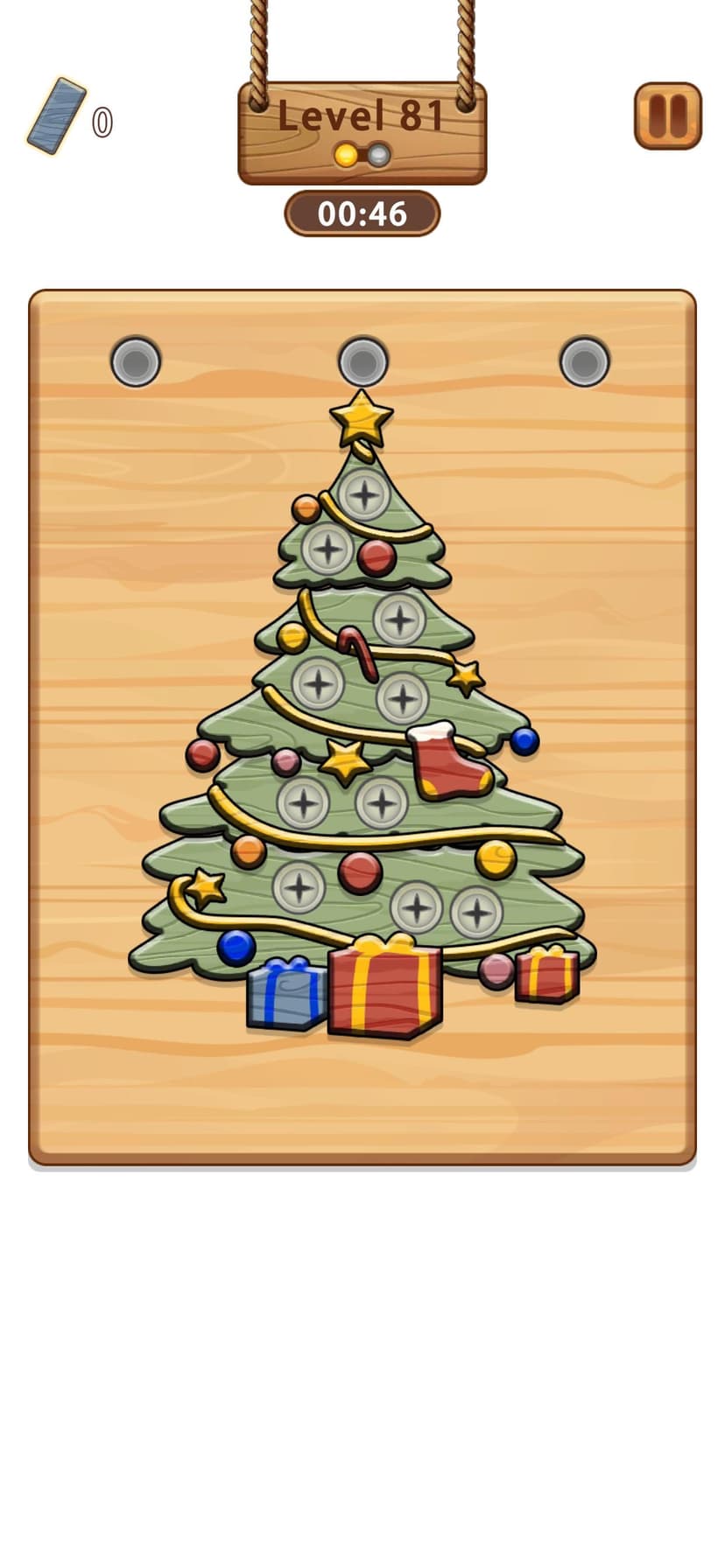 Wood Nuts & Screw Puzzle screenshot 2 - screenshot
