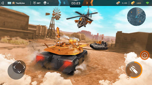 Massive Warfare: Tanks PvP War screenshot 7 - screenshot