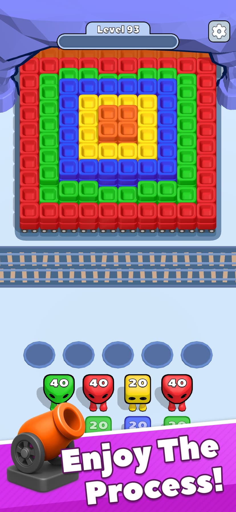 Color Blast 3D : TramCar screenshot 1 - screenshot