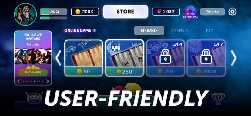 Backgammon Online: Dice Game screenshot 5 - screenshot