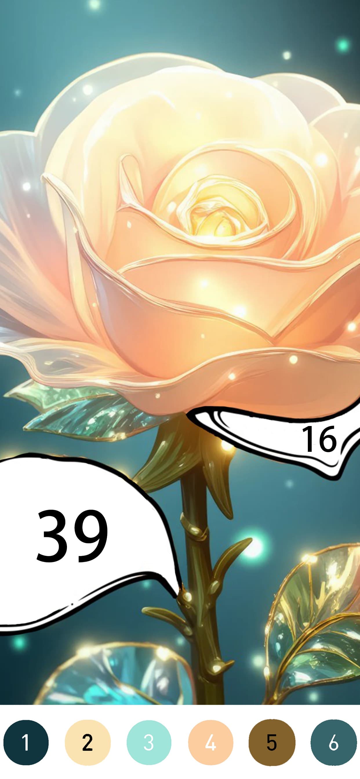 Gown Color - Paint by number screenshot 6 - screenshot