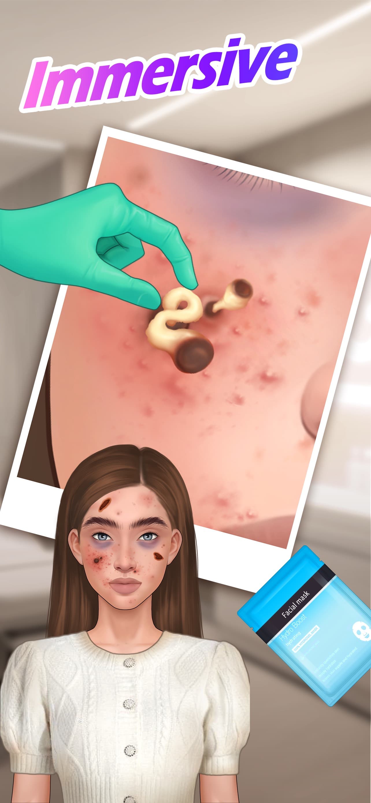 YoYa: Makeup ASMR Makeover Spa screenshot 4 - screenshot