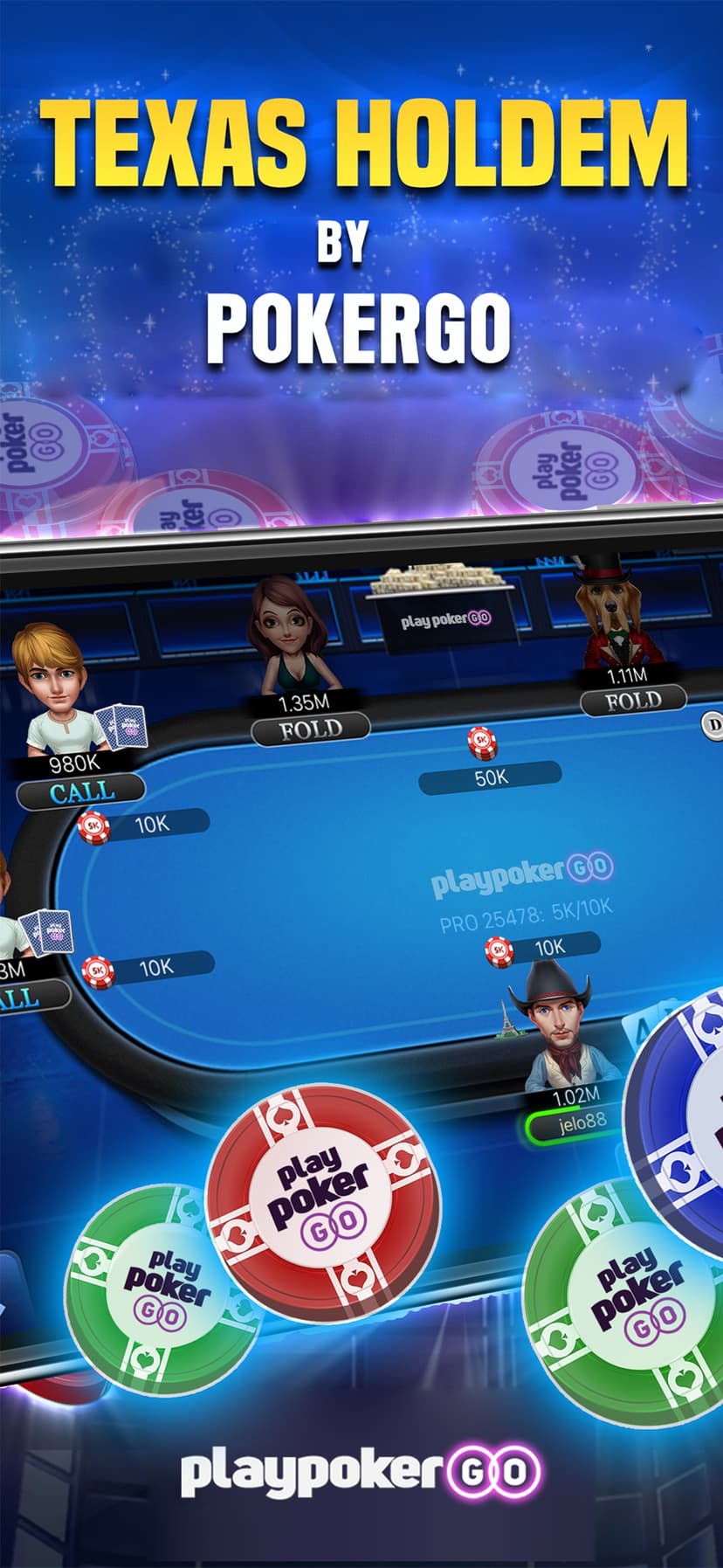 PlayPokerGO - Texas Hold’em screenshot 1 - screenshot