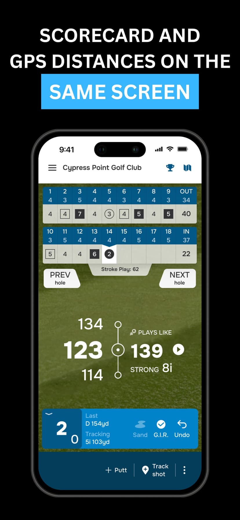 Golf Pad GPS Range Finder screenshot 2 - screenshot