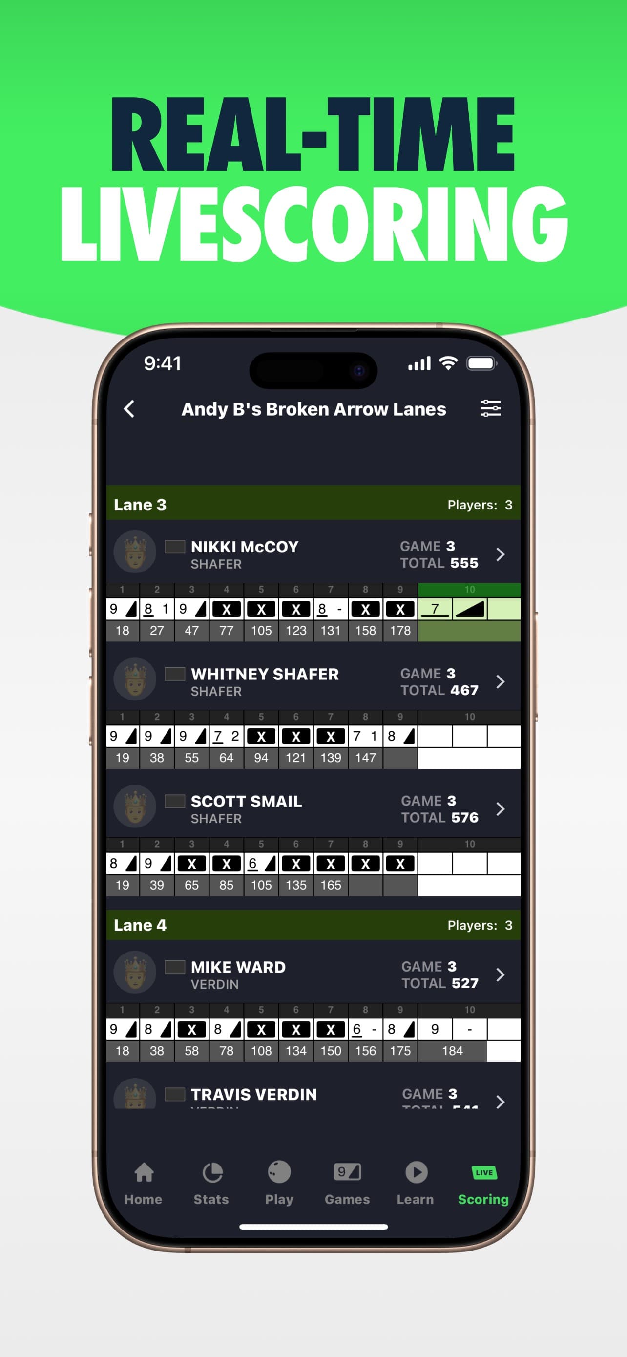 Lanetalk Bowling screenshot 7 - screenshot