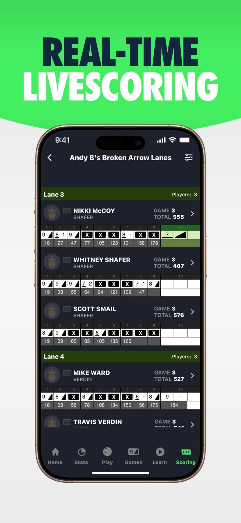 Lanetalk Bowling screenshot 7 - screenshot