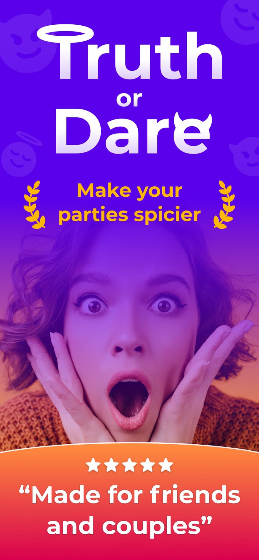 Truth or Dare - Dirty & Spicy screenshot 1 - screenshot